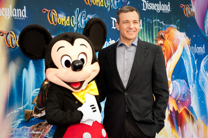 bob iger and mickey mouse